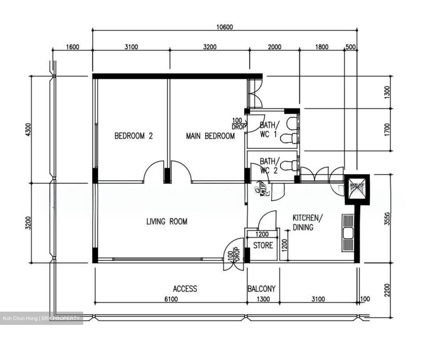 Blk 637A Yishun Street 61 (Yishun), HDB 3 Rooms #543787431